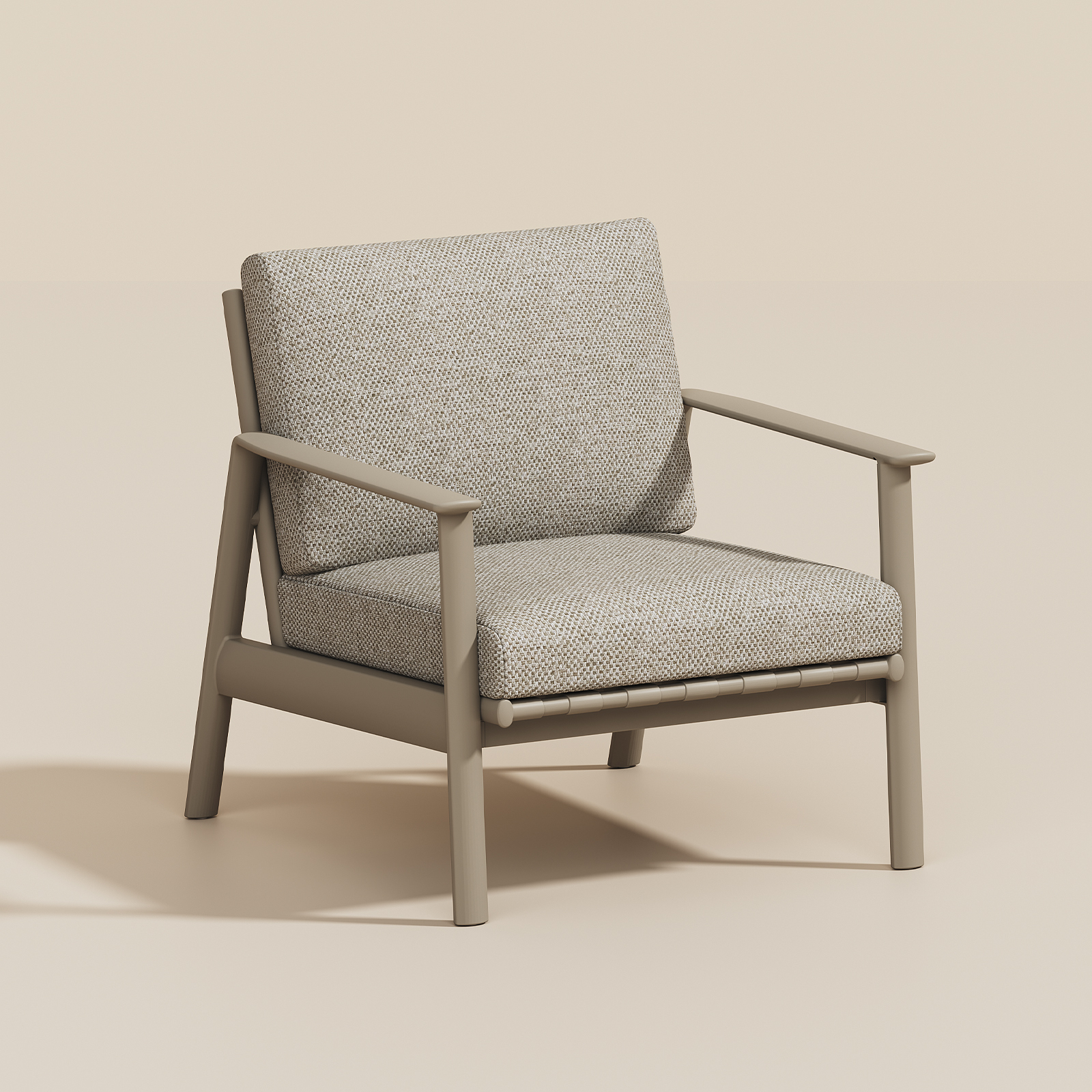 Upholstered Single Sofa