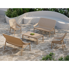9610 Series Outdoor Plastic Sofa Collection