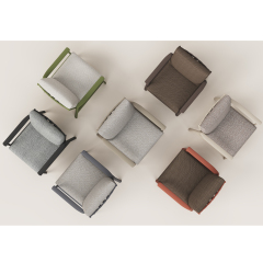 Upholstered Single Sofa