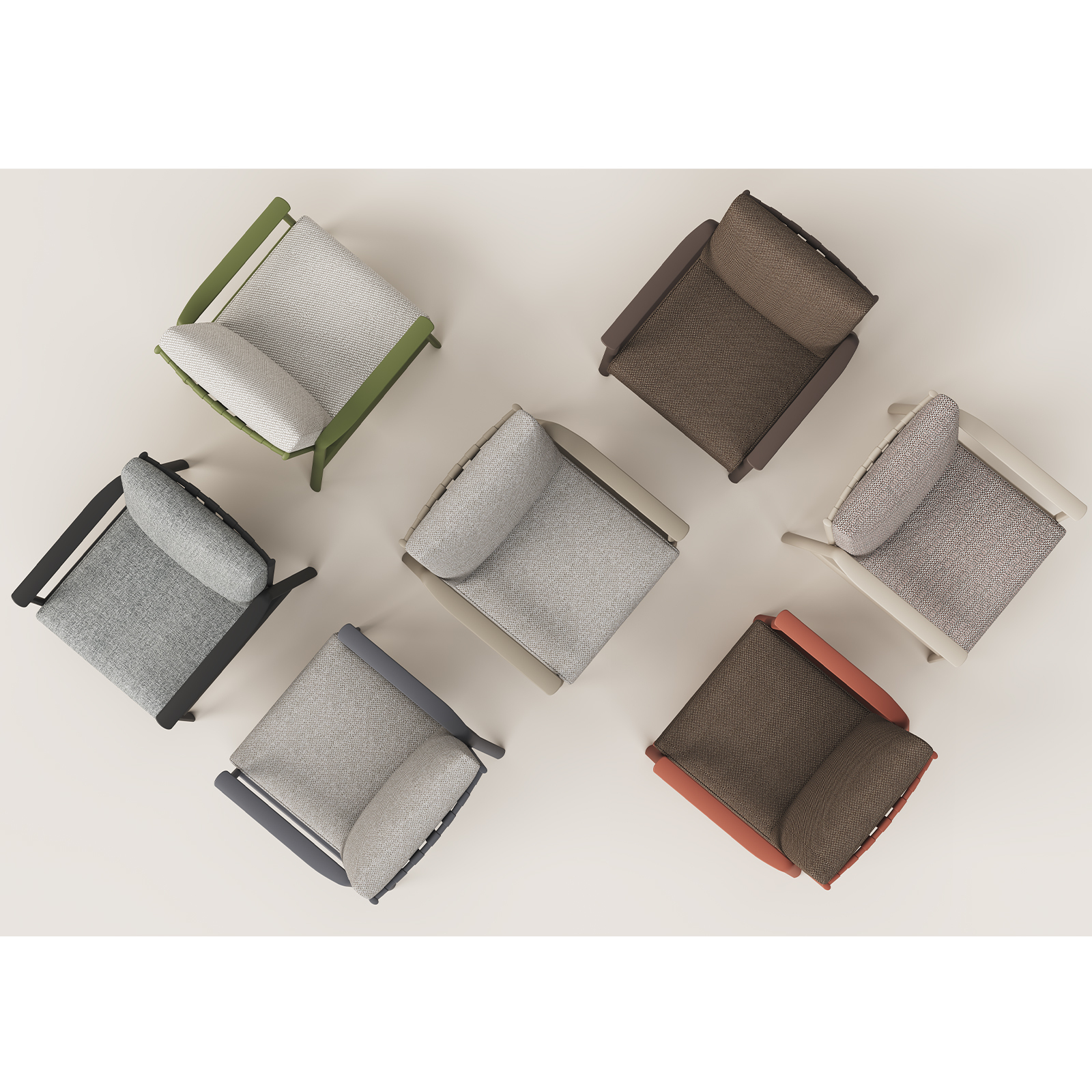 9660 Series Outdoor Upholstered Sofa Collection