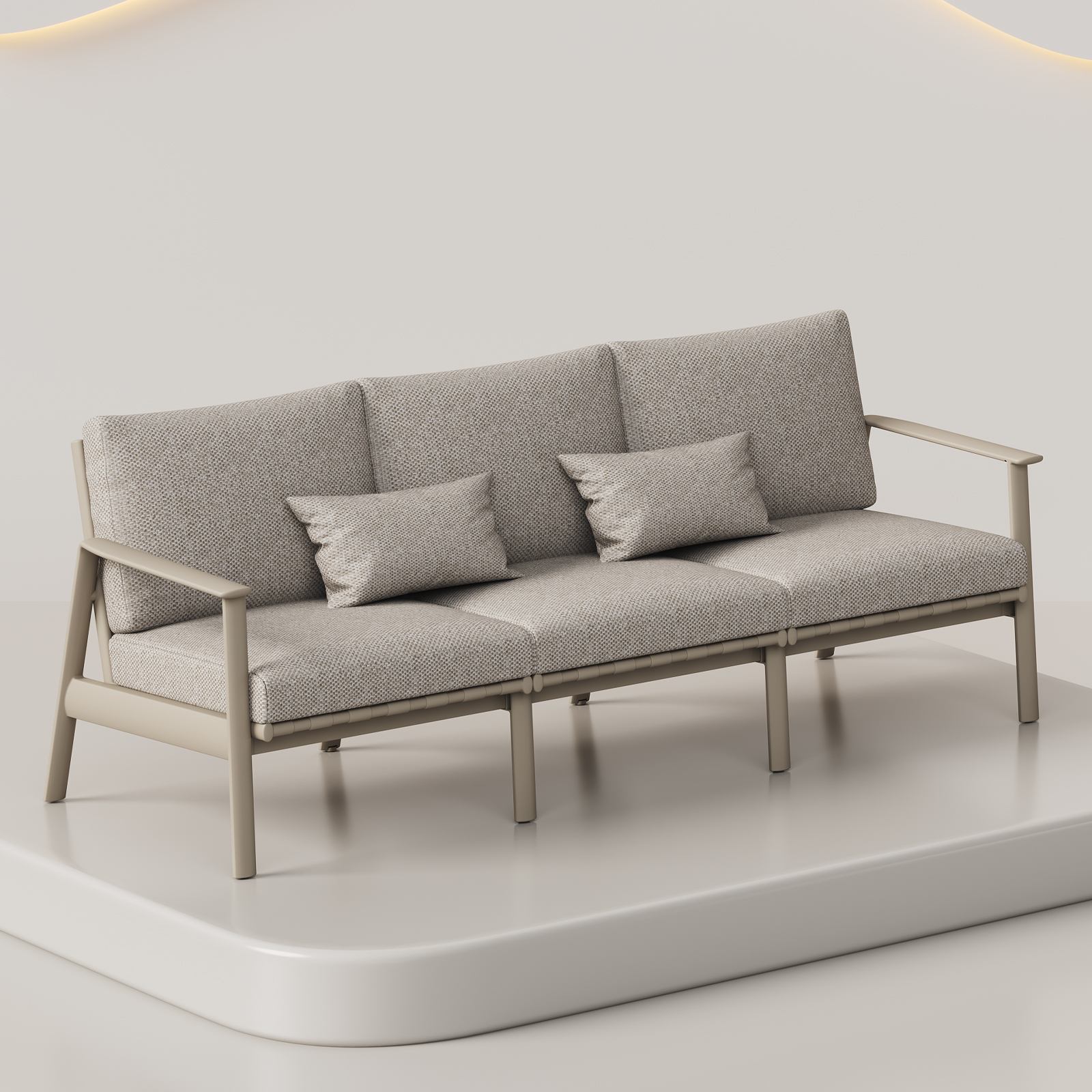 9663 Three seater Sofa
