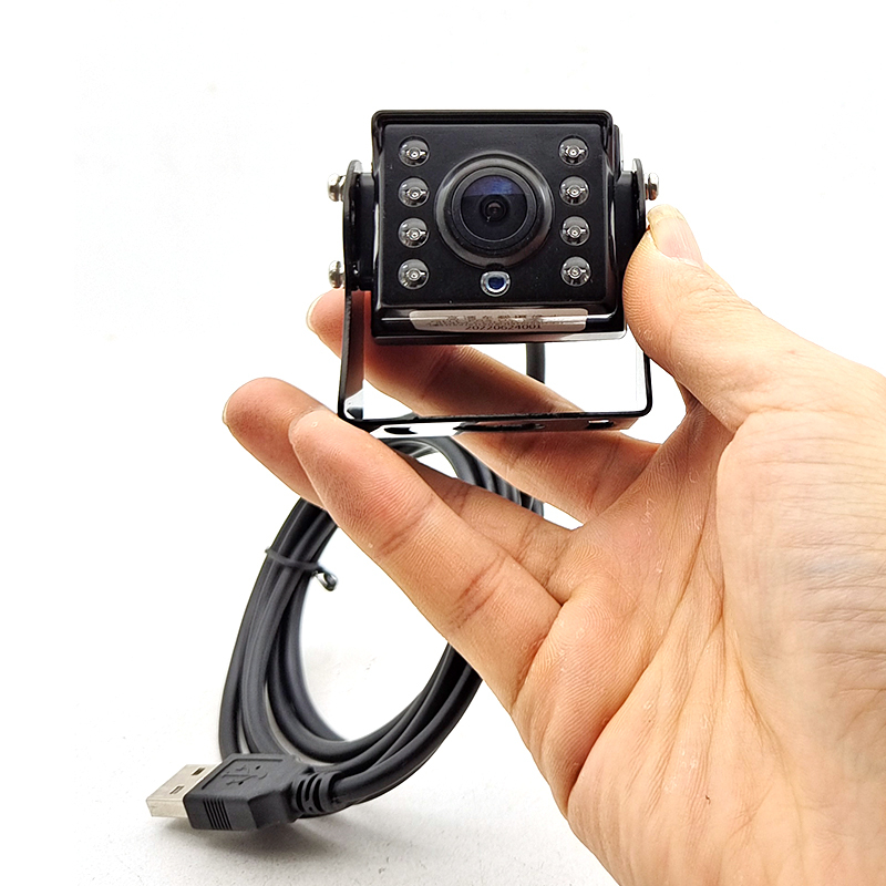 GS-SVU4CMR waterproof USB camera with light and glue filling