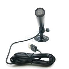 5MP Webcam Auto Focus Bullet Mini USB Camera Full HD Web Camera High Compatibility USB PC Webcam Micro Surveillance Cam for PC C