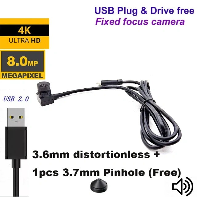 IMX179 4K 8MP 5MP 1080P Auto Focus Webcam Mini Usb Camera Audio Video Web Computer Laptop 4k Webcam Micro Web Cam Usb Kamera