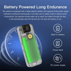 2024 4G Wireless Mini Camera 4K High Definition Phone Remote Video Recorder Worn Police Small Body Cam Night Vision DV Camcorder