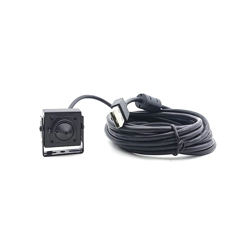 Miniature Size 25x25mm 2MP 1080P HD Pin Hole USB Camera ATM Mini USB CCTV Camera for ATM Kiosk Automatic Vending Machines