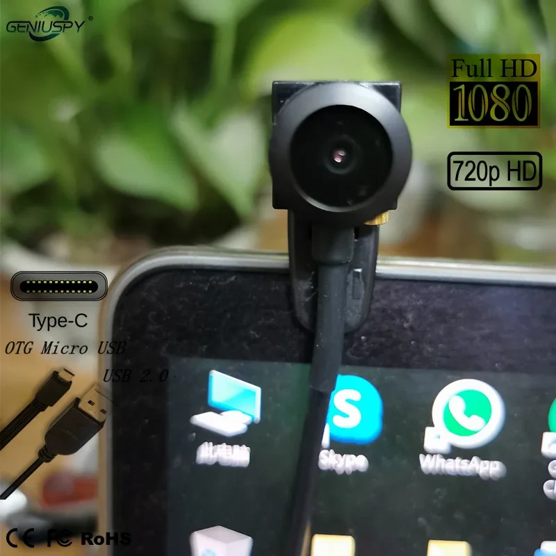 1080P 720P 4MP Webcam Plug And Play Usb Free Driver Driverless 1.7mm Wide Angle Mini Usb Camera Support Android linux Window Mac