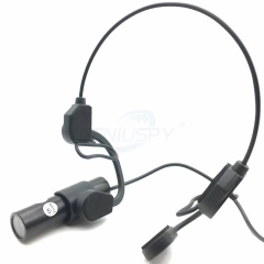 Mini Bullet Camera With Headset Bracket OTG Android Smartphone Device USB Camera Webcam For Helmet Police Webcast broadcast