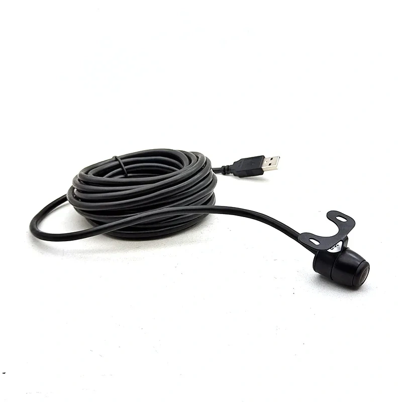 720P HD CMOS 2.8mm Wide Angle Lens IP67 UVC Waterpoof USB Car Reverse Camera 5meters/3meters Long cable