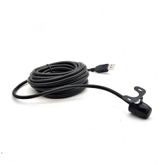 720P HD CMOS 2.8mm Wide Angle Lens IP67 UVC Waterpoof USB Car Reverse Camera 5meters/3meters Long cable