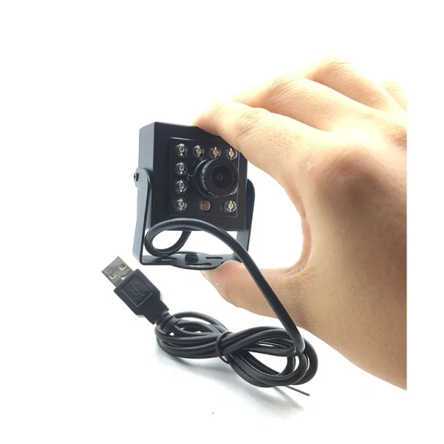 Mini Size 5MP 4MP 2MP USB Camera IR Infrared Night Vision UVC CCTV Security USB Webcam Camera for PC ,Laptop, Android Mobile