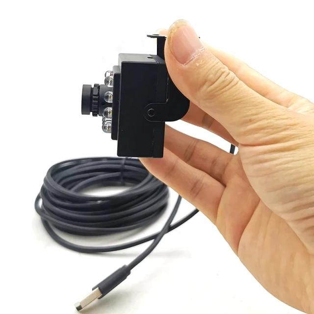 Mini Size 5MP 4MP 2MP USB Camera IR Infrared Night Vision UVC CCTV Security USB Webcam Camera for PC ,Laptop, Android Mobile