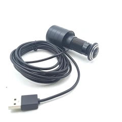 Geniuspy 720P 1080P 1.66MM Fisheye Lens Door Hd Camera Eye Viewer Peephole 1080P 2MP Free Driver Wide Angle Usb Web Cam UVC