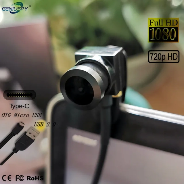 1080P 720P 4MP Webcam Plug And Play Usb Free Driver Driverless 1.7mm Wide Angle Mini Usb Camera Support Android linux Window Mac