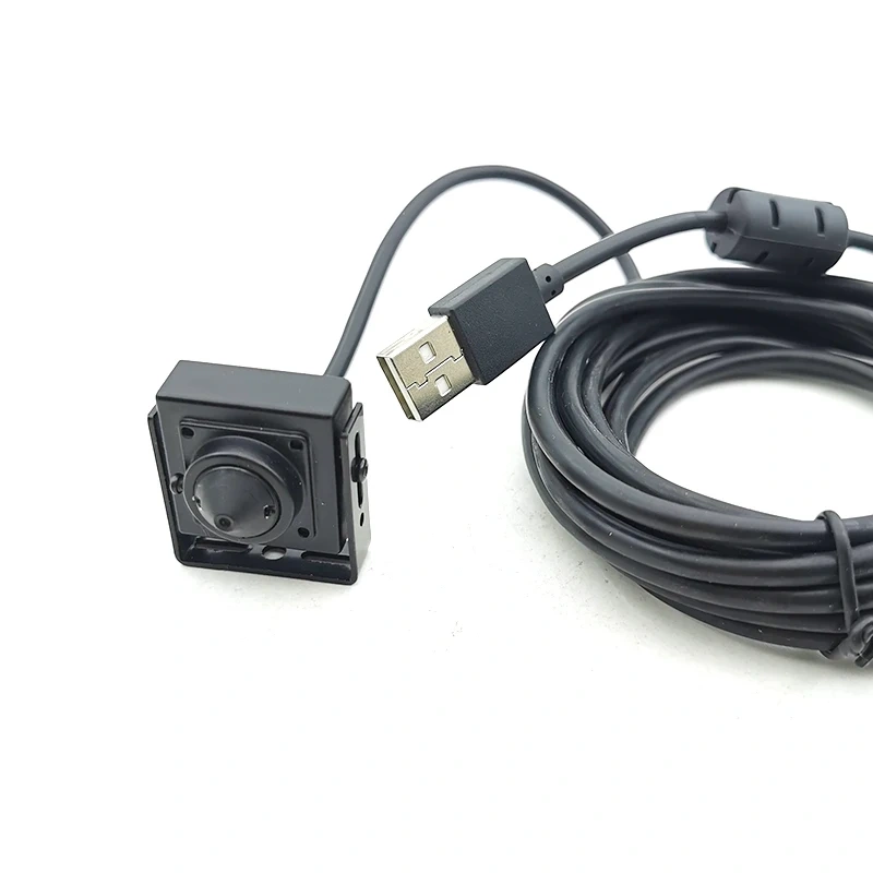 Miniature Size 25x25mm 2MP 1080P HD Pin Hole USB Camera ATM Mini USB CCTV Camera for ATM Kiosk Automatic Vending Machines