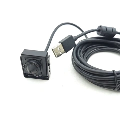 Miniature Size 25x25mm 2MP 1080P HD Pin Hole USB Camera ATM Mini USB CCTV Camera for ATM Kiosk Automatic Vending Machines