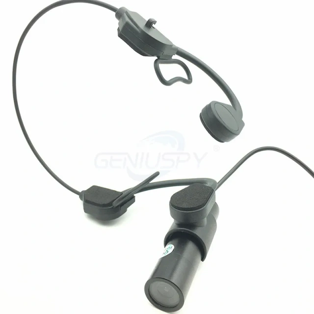 Mini Bullet Camera With Headset Bracket OTG Android Smartphone Device USB Camera Webcam For Helmet Police Webcast broadcast