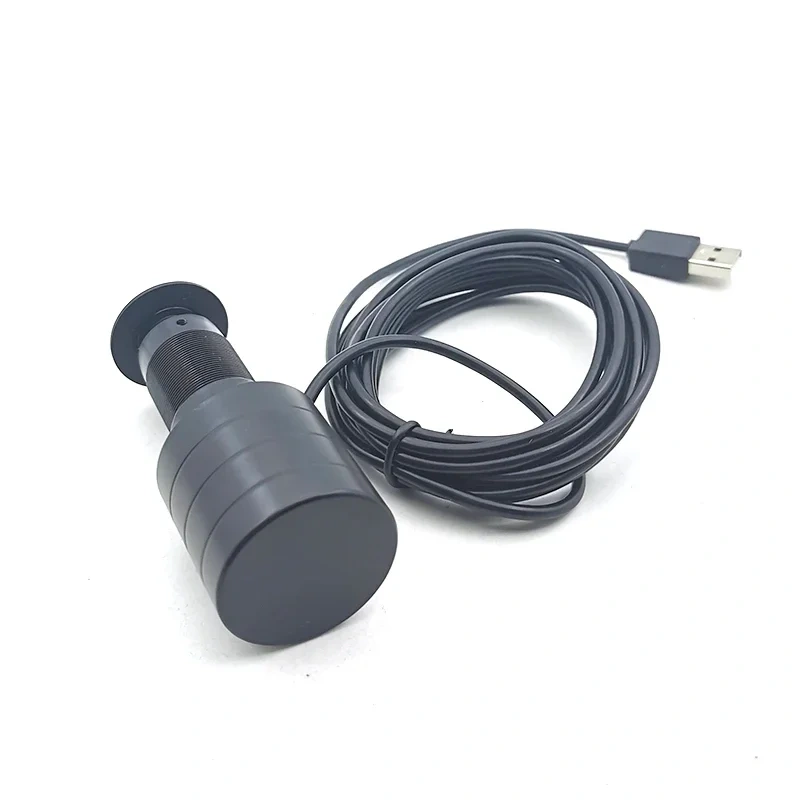 Geniuspy 720P 1080P 1.66MM Fisheye Lens Door Hd Camera Eye Viewer Peephole 1080P 2MP Free Driver Wide Angle Usb Web Cam UVC