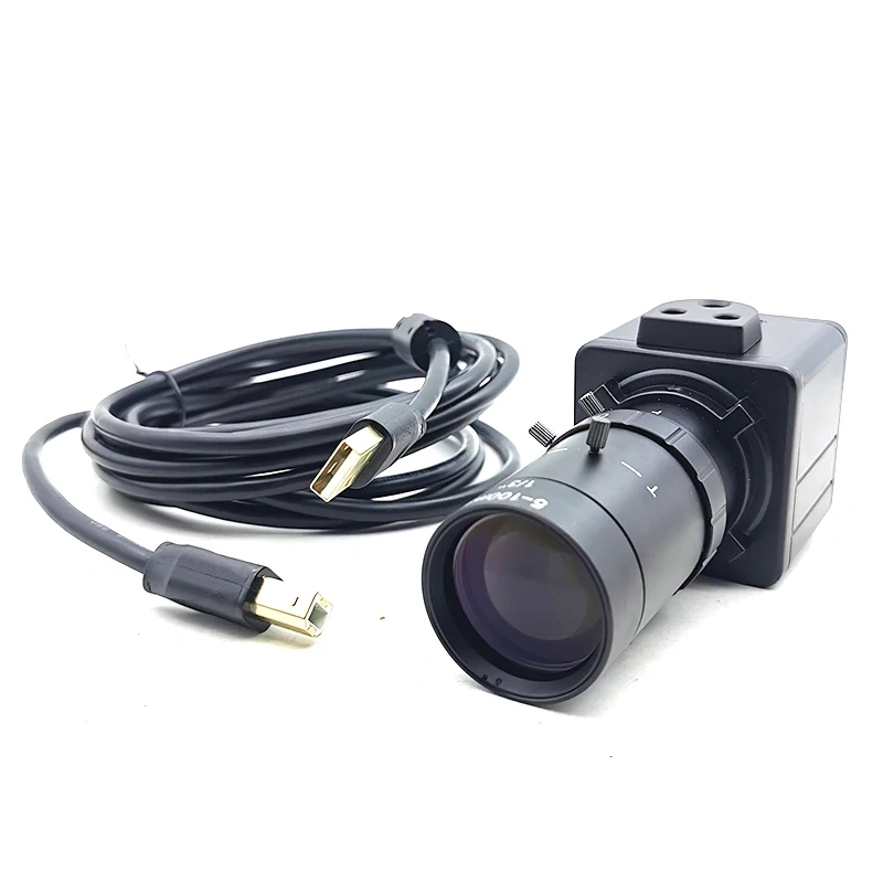GENIUSPY 1080P Starvis IMX385 60Fps CCTV USB Camera CS Lens Hd USB Industrial Mini Box Inside Surveillance USB Camera Webcam