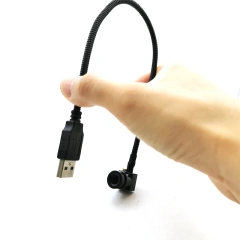 31.6CM Flexible USB Cable OV2710 Low Lux 15x15mm Micro USB Camera Miniature For ATM Machine Surveillance Industrial Vending Use