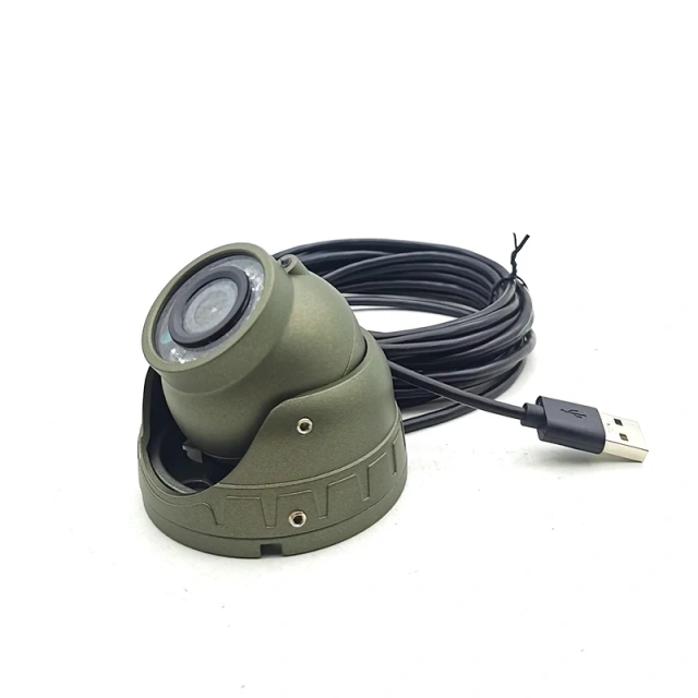 Outdoor Weatherproof 1080P USB Camera UVC OV2710 CMOS 12pcs IR LED Night Vision Dome CCTV Camera Webcam 2MP Linux Windows Mac