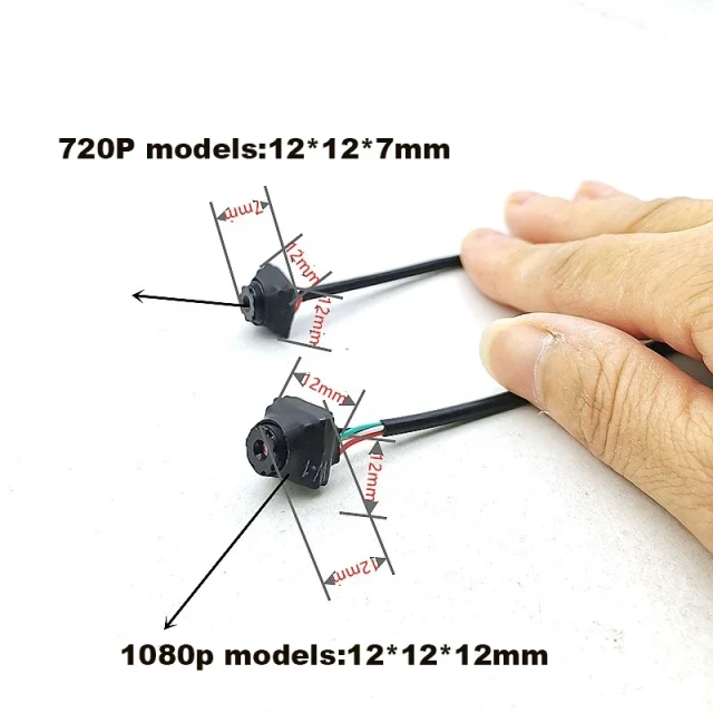 12*12MM 720P 1080P 8MP Digital Super Mini Industrial USB Camera Module UVC OTG TYPE-C Micro Camera For ATM and Kiosk Vehicle Car