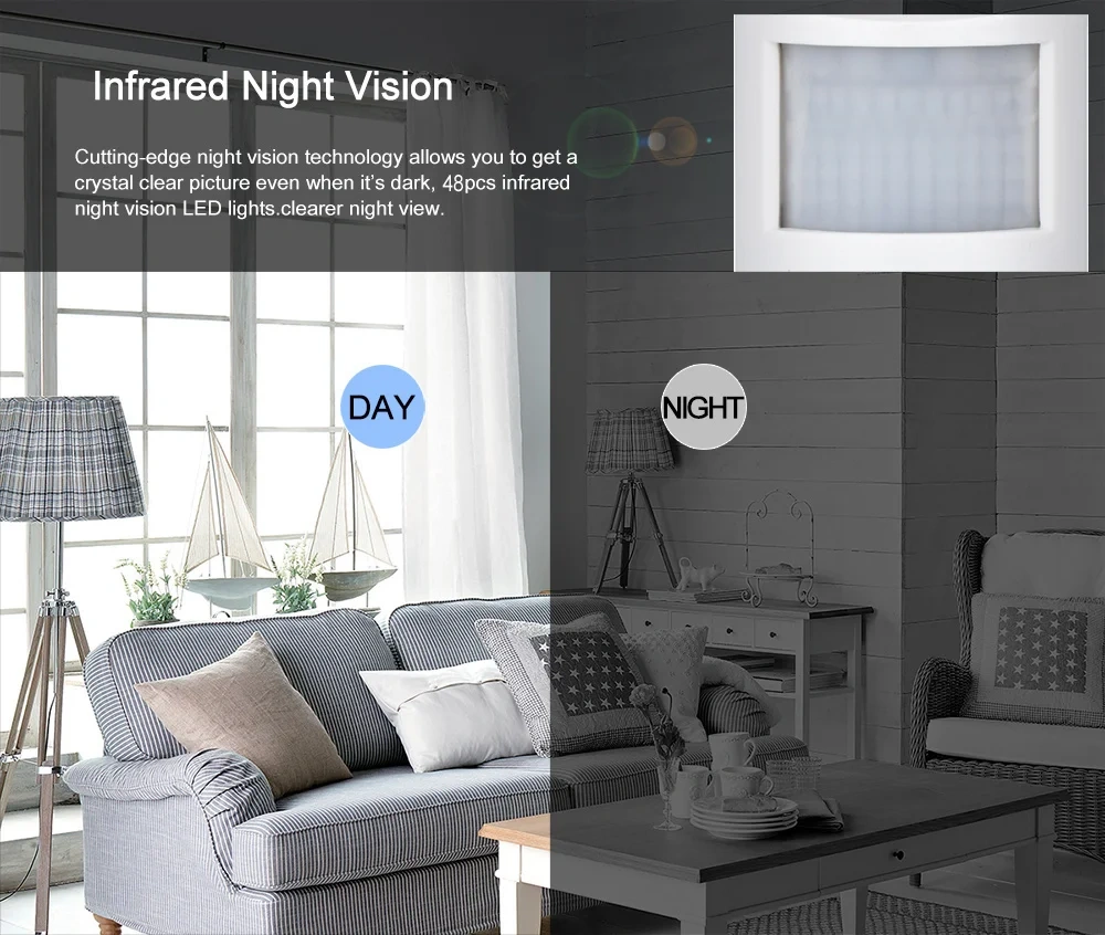 Tuya 6mp Mini wifi Camera 4MP PIR Style Indoor Onvif Built-in Audio TF Card Slot IPC Vision 48pcs 940nm IR LED Smart Security