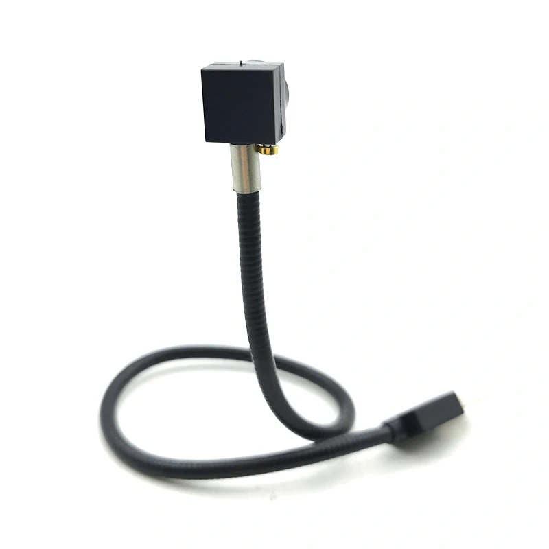 Mini Size 15*15mm New Flexible Cable 1080P Mjpeg 30fps Mini USB Webcam Video Audio Web Camera Miniature for Industry Machine
