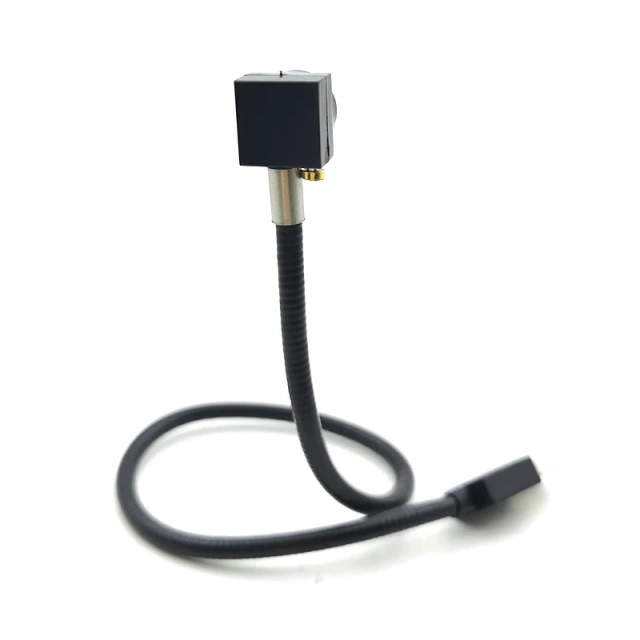 Mini Size 15*15mm New Flexible Cable 1080P Mjpeg 30fps Mini USB Webcam Video Audio Web Camera Miniature for Industry Machine