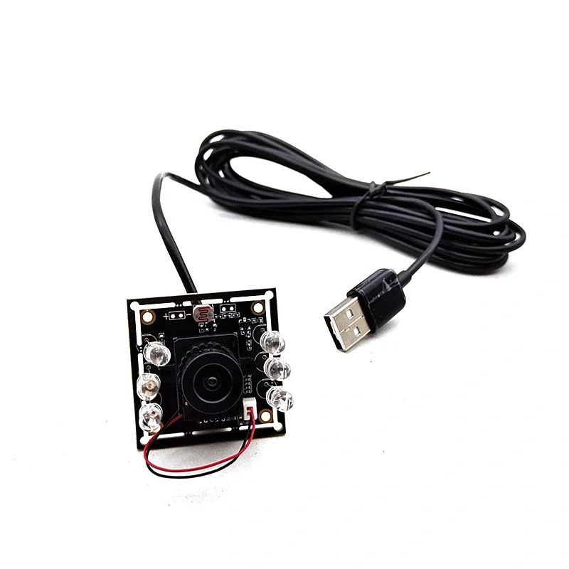UVC OTG 1080P 850nm IR Infrared Night Vision USB Camera Auto IR-Cut Switching All-Day Image USB2.0 Webcam Board For PC Android