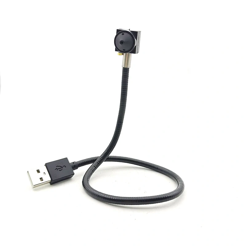Mini Size 15*15mm New Flexible Cable 1080P Mjpeg 30fps Mini USB Webcam Video Audio Web Camera Miniature for Industry Machine