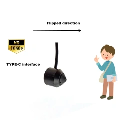 720P 1080P Pin Hole Mini Usb Camera 2.0MP 1920*1080P 720P HD Mini Usb Snake Camera Support Linux Mac Win For Police Equipment