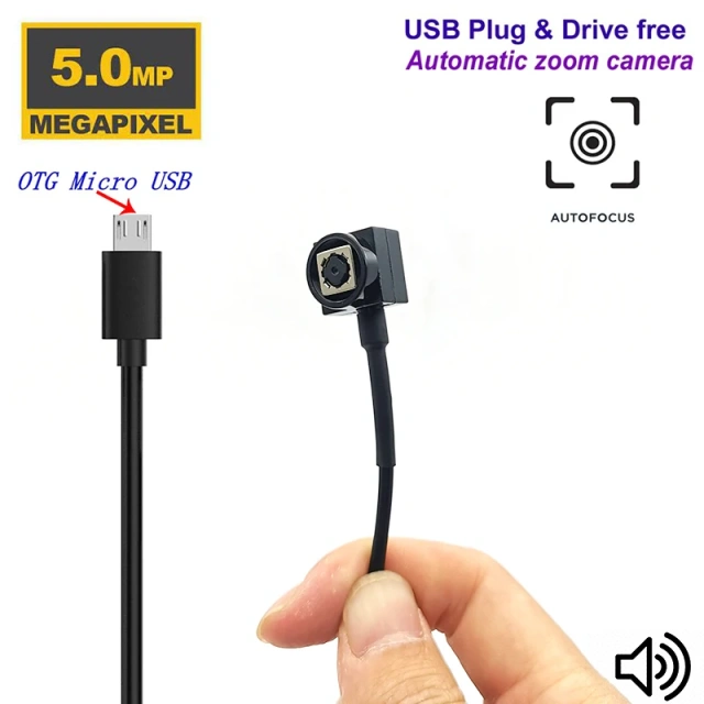 IMX179 4K 8MP 15FPS OTG Mini Camera AF Auto Focus Micro USB Module Camcorder 5MP 30Fps Auto Focus Lens For Android Mobile Phone
