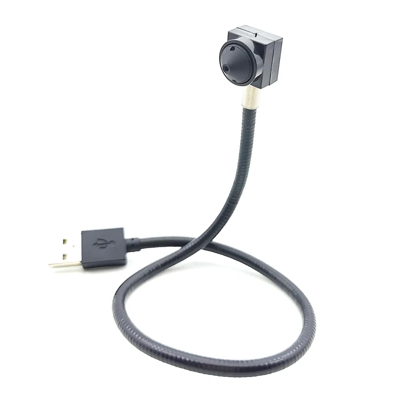 Mini Size 15*15mm New Flexible Cable 1080P Mjpeg 30fps Mini USB Webcam Video Audio Web Camera Miniature for Industry Machine