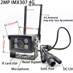 Camhi P2P Metal Shell 4K 8MP IMX415 5MP 2MP FHD 4G Wifi IP Camera Outdoor IP66 Car Fleet Bus Came Security CCTV Surveillance