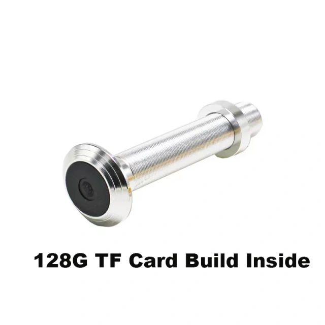 V380 Pro Gold Sliver 1080P 2MP TF Card Build IR Audio Door Eye Hole Wide Angle IP Mini Peephole Wifi Wireless Door Camera P2P