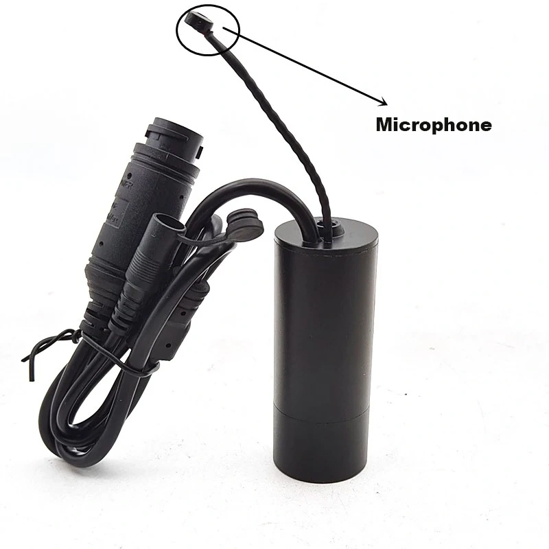 Miniature POE Audio 5MP 4MP 3MP 2MP Infrared No Glow Bullet IR IP Network Camera RJ45 Standard Video Agreement Industry Pipe