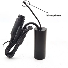 Miniature POE Audio 5MP 4MP 3MP 2MP Infrared No Glow Bullet IR IP Network Camera RJ45 Standard Video Agreement Industry Pipe