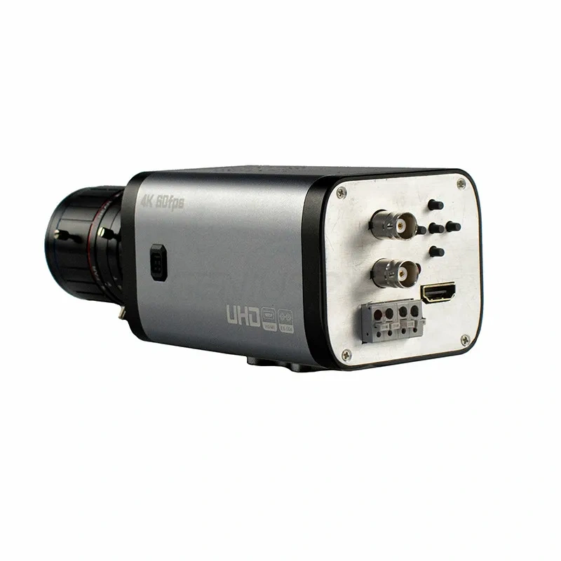 Geniuspy HD EX-SDI HDMI Camera 4K 60FPS HD Broadcast Camera 1/1.8 cmos Sony334 Starlight Camera Low Illumination Camera With 485
