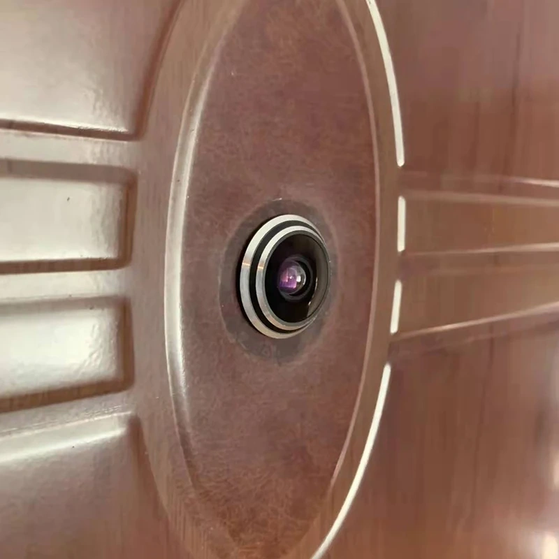Door Eye Hole Security 2MP 1080P HD  2.1mm Lens Wide Angle FishEye CCTV Network Mini Peephole WifI Camera P2P TF Card 2Way Audio
