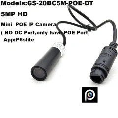 IP Network Mini Bullet Camera1080P POE 2MP 4MP 5MP Surveillance IP Camera Wide Angle Lens XMEye ICsee Seeeasy CCTV Video Cam