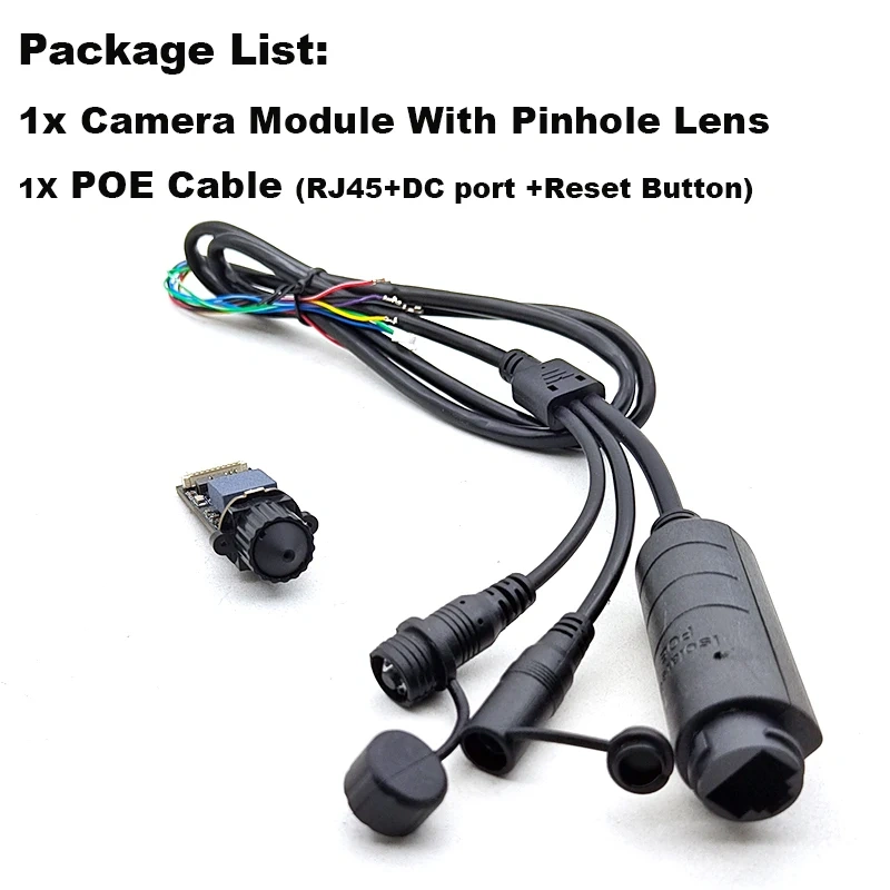 4MP T Board Bullet Mini IP Camera Module Pcb Security CCTV P2P RTSP On vif for Underwater Industry Pipeline Inspection1440P