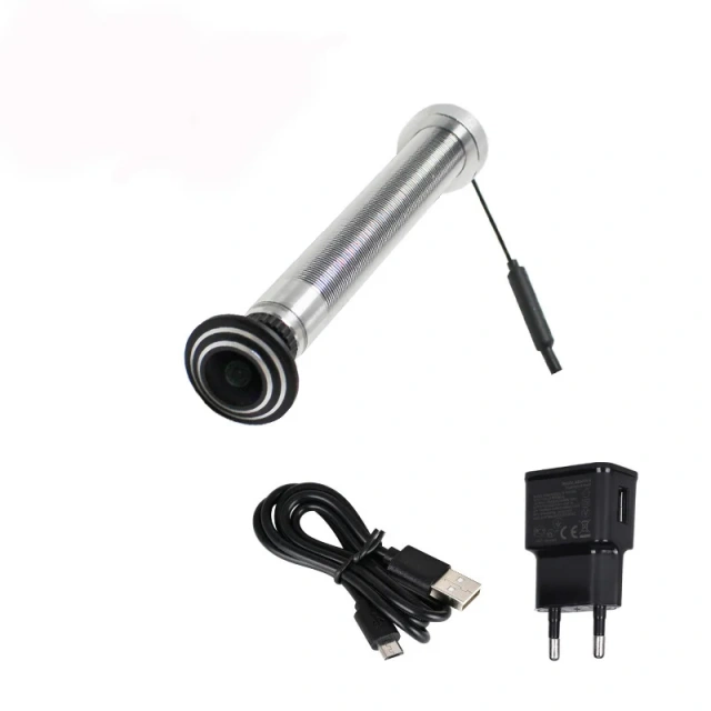 5G  2.4G WIFI 16MM Tuya Wifi Door Eye Camera Mini Peephole Door WifI IP Camera 1.66MM Wide Angle FishEye Audio TF Card Slot