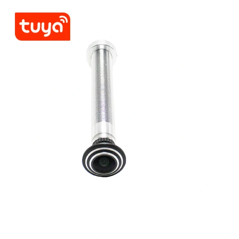 5G  2.4G WIFI 16MM Tuya Wifi Door Eye Camera Mini Peephole Door WifI IP Camera 1.66MM Wide Angle FishEye Audio TF Card Slot