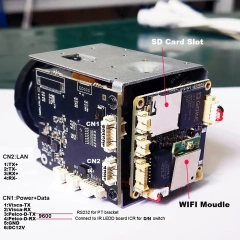 CamHipro 240X ZOOM Wireless Wifi Humanoid IMX335 Starlight Wireless IP Camera DV Recorder Support SD Card Slot MIC Speaker