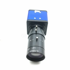 8MP 4K H.265 H.264  Bullet CCTV Video Audio Surveillance Telescope Stealth Mini Box IP Camera CS Lens For Golf Speed Shots