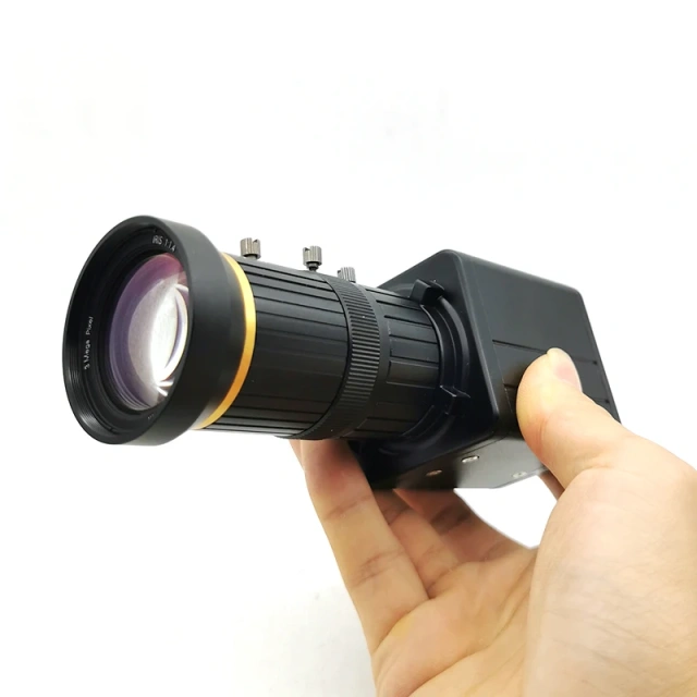 1/2.8" 8.0MP IMX415 Sensor 4K Ultra Low Lux Mini BOX  8MP IP Network Camera 5-50mm Manual Zoom Lens Build IR-CUT Microphone
