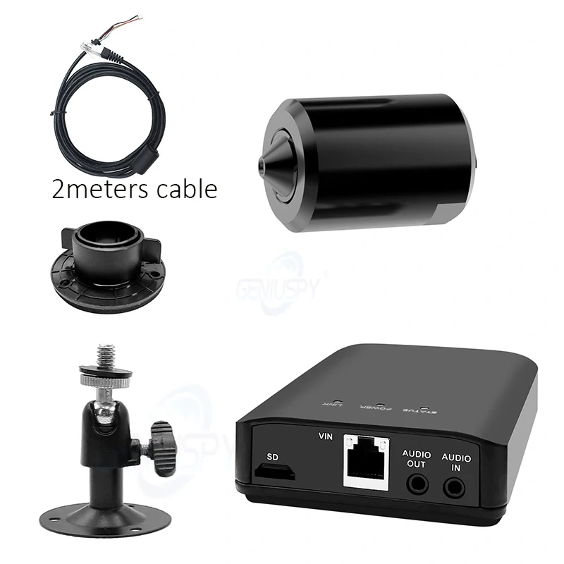 Split Type Industry 4MP IMX335 Starlight Wifi Wireless Mini Bullet POE IP Camera P2P Support Nvr Audio Input&Output RS485 Alarm
