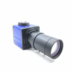 8MP 4K H.265 H.264  Bullet CCTV Video Audio Surveillance Telescope Stealth Mini Box IP Camera CS Lens For Golf Speed Shots
