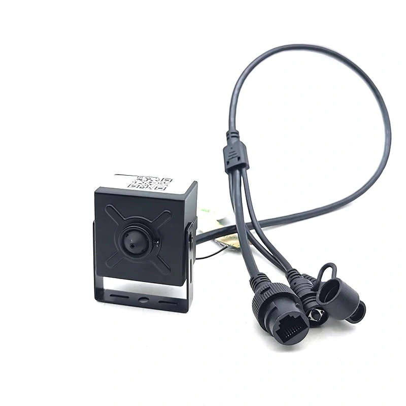 Miniature Size 1080P 5MP P2P  Square Style 4G SIM Card Pin hole Mini IP Camera With Audio TF Card Slot For Industry Machine
